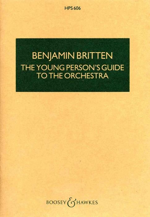 Young Person's Guide to the Orchestra (Study score)