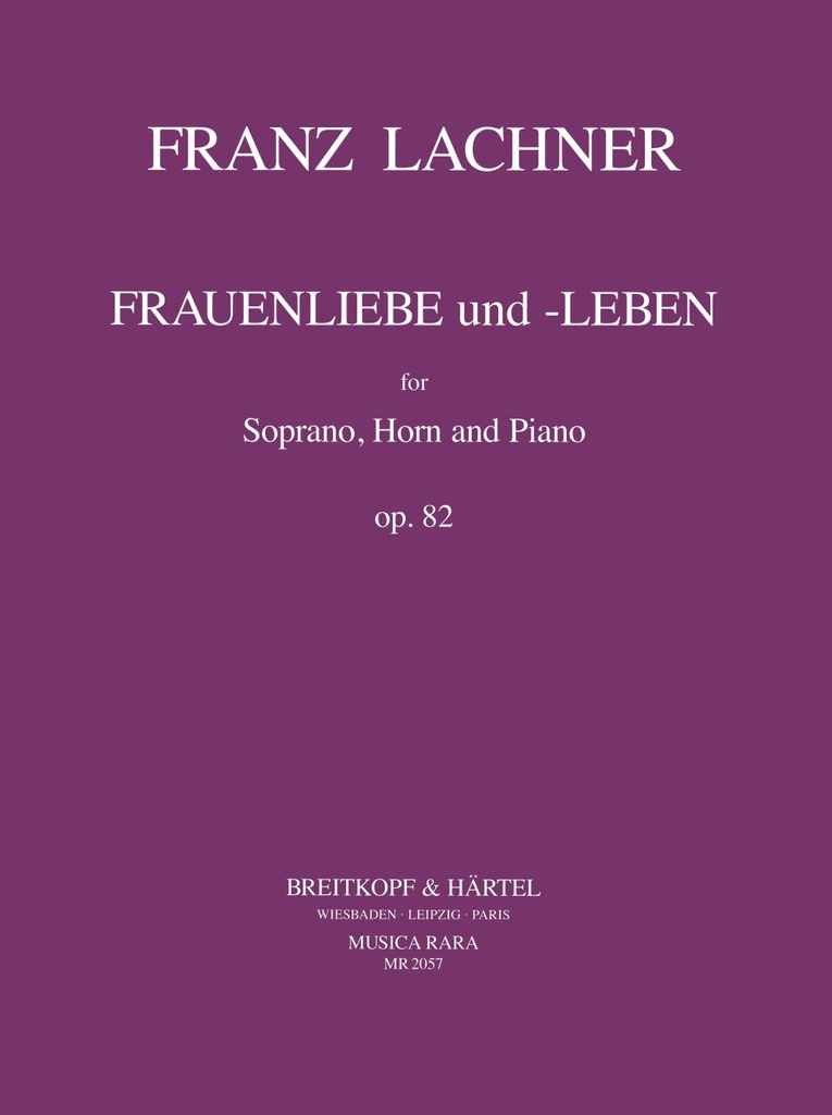 Frauenliebe und -Leben, Op.82 (High voice)