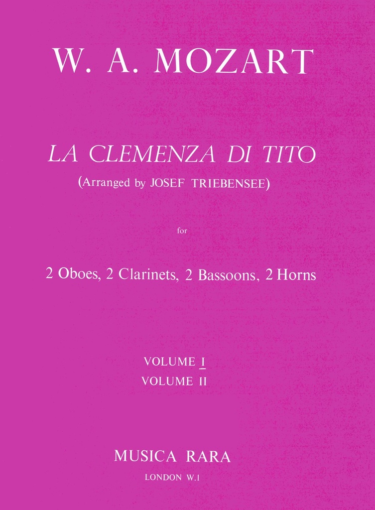 La Clemenza di Tito K. 621 - Vol.1