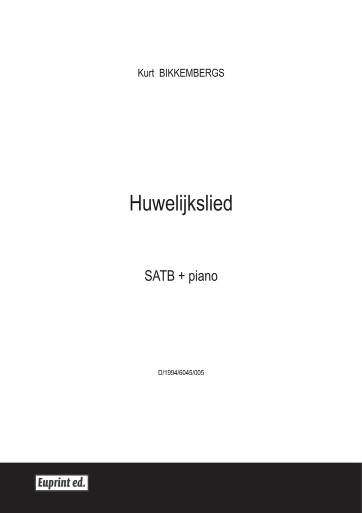 Huwelijkslied