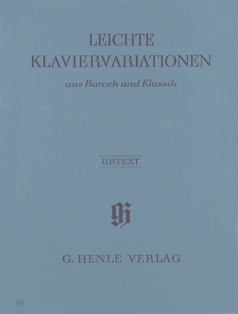 Leichte Klaviervariationen aus Barock