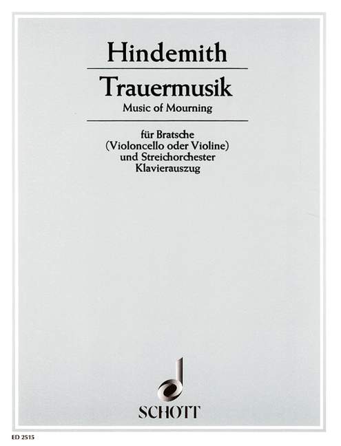 Trauermusik