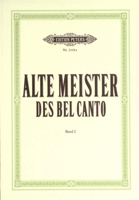 Alte Meister des Belcanto - 1 (Sopran)