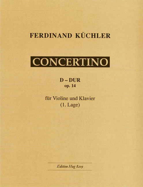 Concertino D-dur, Op.14