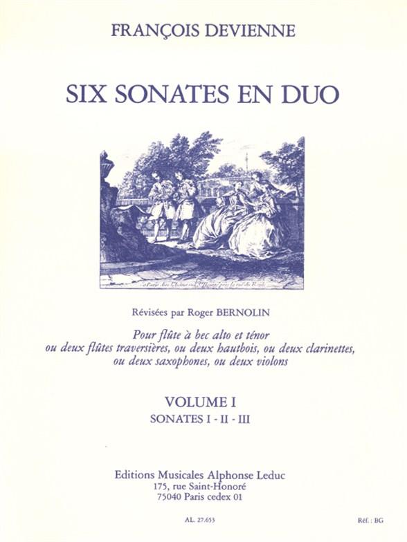 6 Sonates en Duo - Vol.1