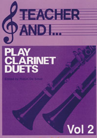 Teacher and I play clarinet duets - 2