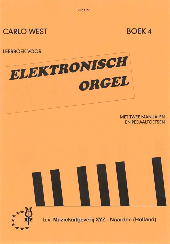 Leerboek voor Elektronisch Orgel - Boek 4