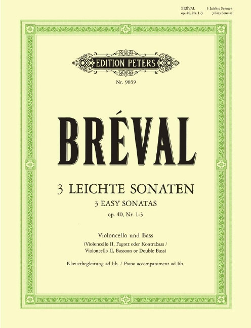 3 Leichte Sonaten, Op.40/1-3