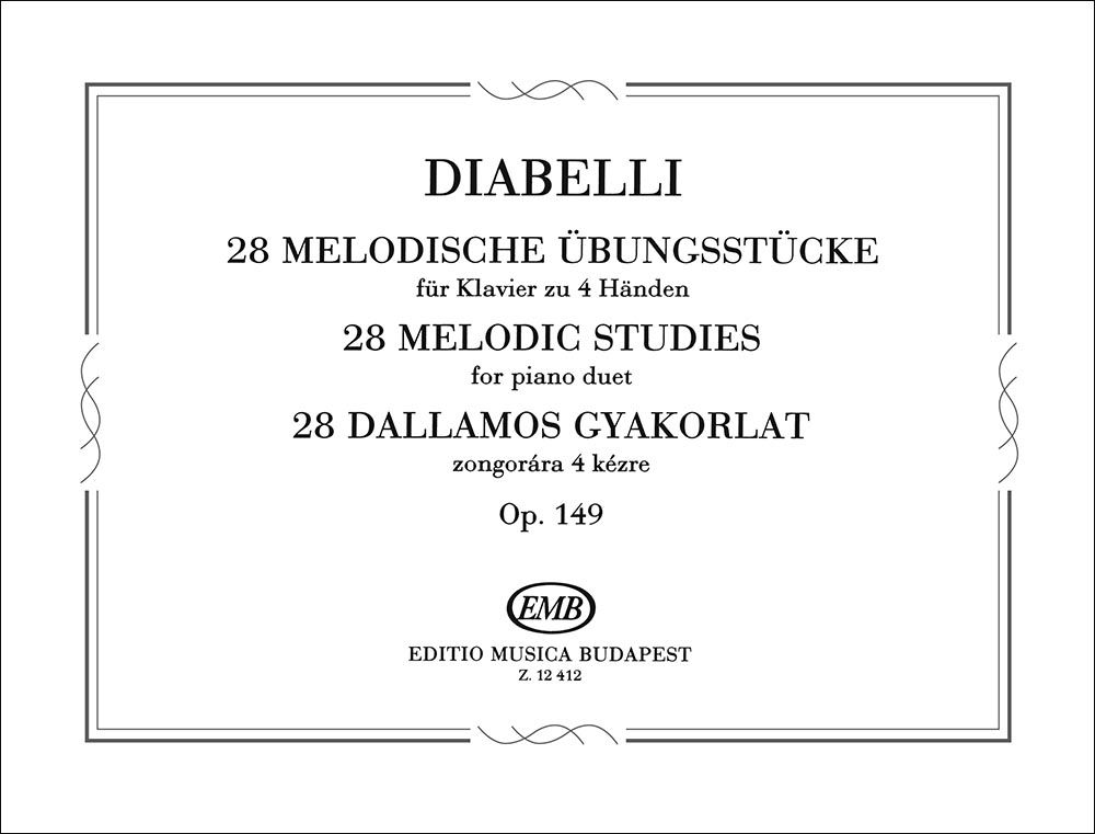 28 Melodic studies, Op.149