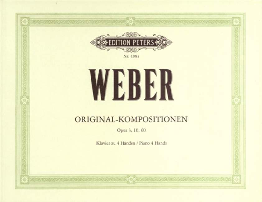 Original-Kompositionen, Op.3, Op.10 & Op.60