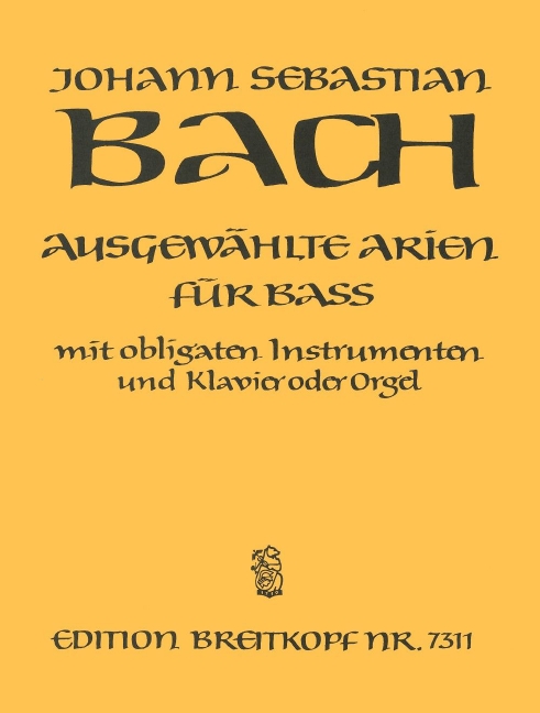 Selected Arias for Bass