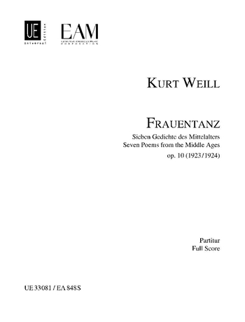 Frauentanz, Op.10 (Score)