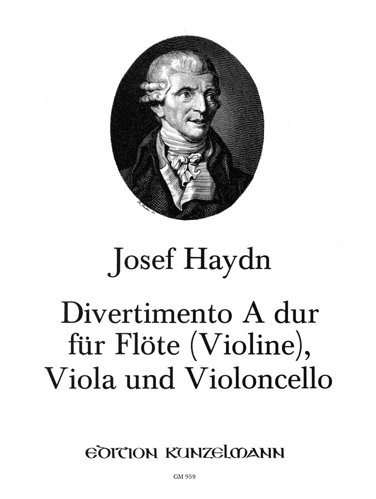 Divertimento A-Dur für Flöte, Viola und Violoncello