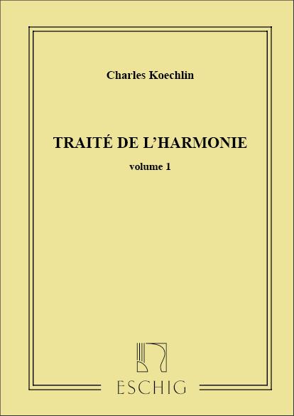 Traite de l'harmonie - Vol.1