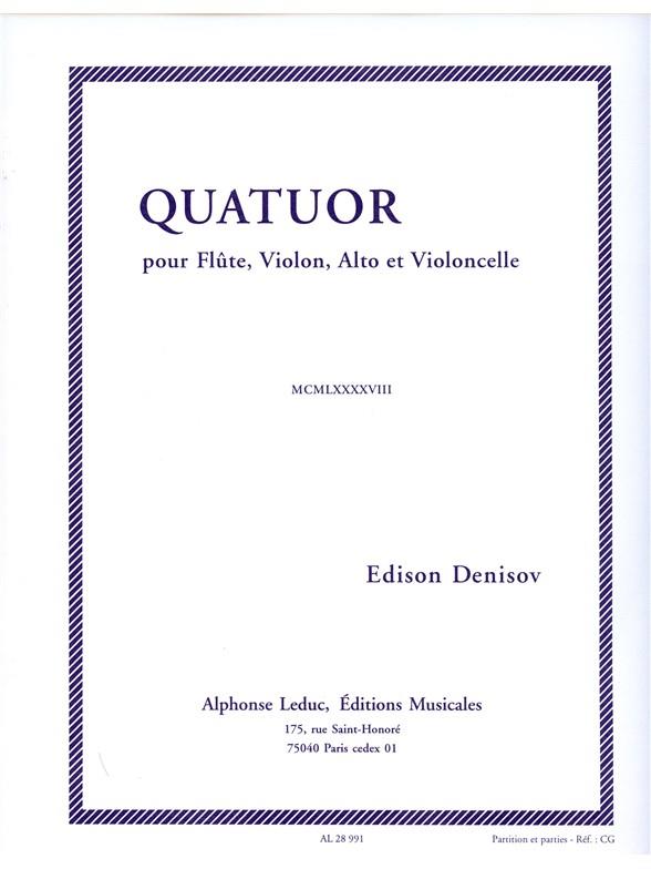 Quatuor (Partition et parties)