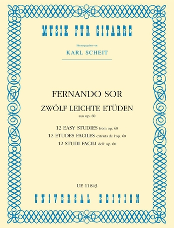 12 Leichte Etuden aus Op.60