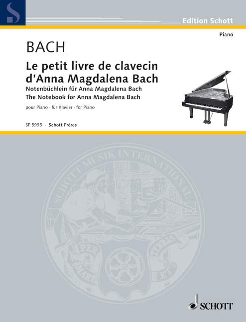 Le Petit Livre de Clavecin d'Anna Magdalena Bach