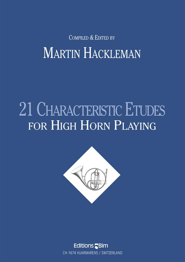 21 Characteristic Etudes (High horn)