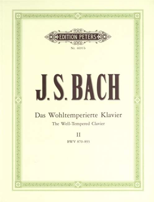 Das wohltemperiertes Klavier 2