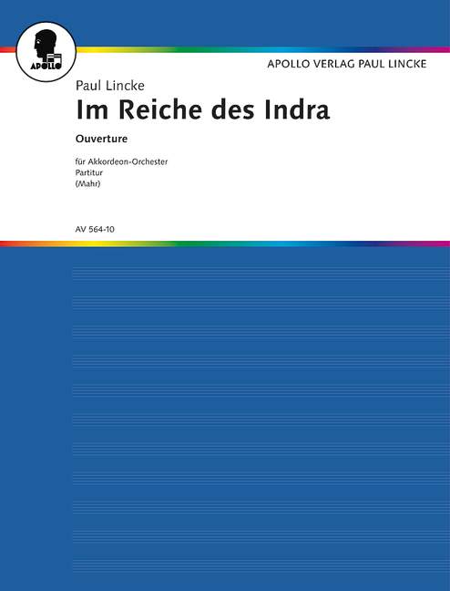 Im Reiche des Indra (Partitur)