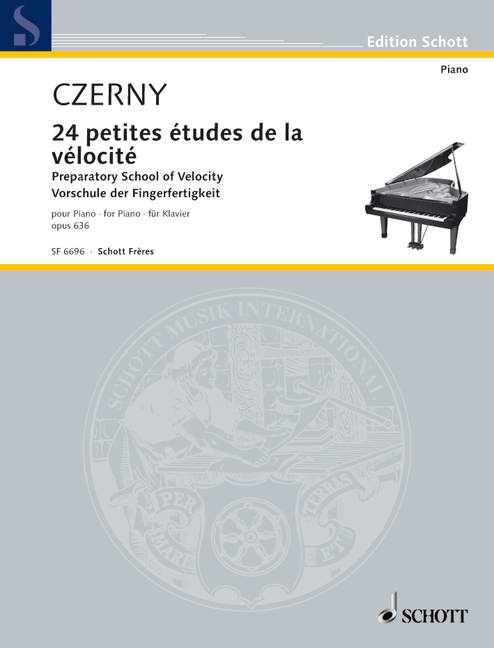 24 Petites Etudes de la Velocite, Op.636