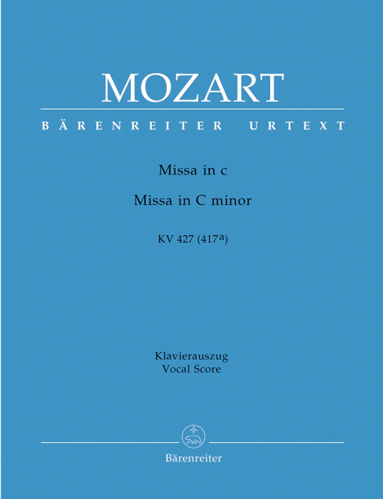 Missa in c, KV.427 (Vocal score)