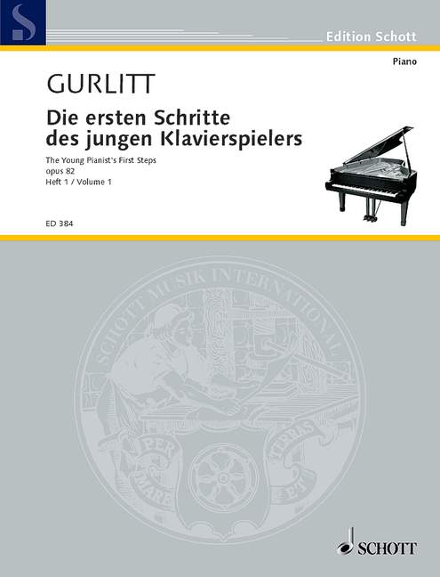 Die ersten Schritte des jungen Klavierspielers, Opus 82 - Heft 1