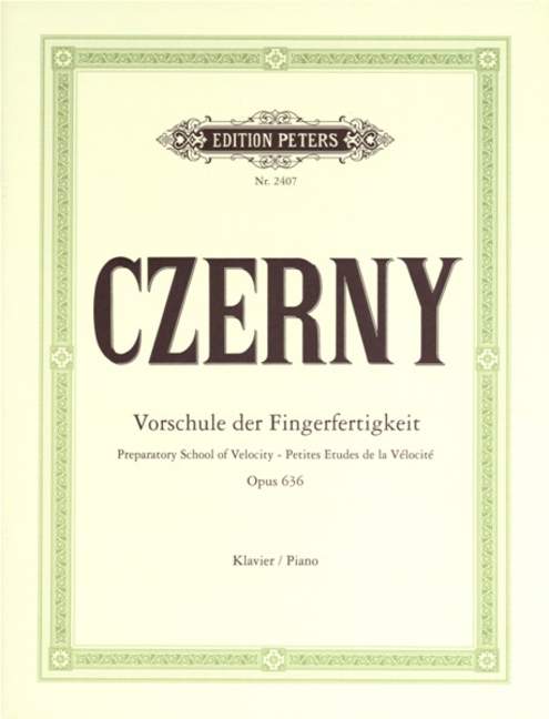 Vorschule der Fingerfertigkeit, Op.636