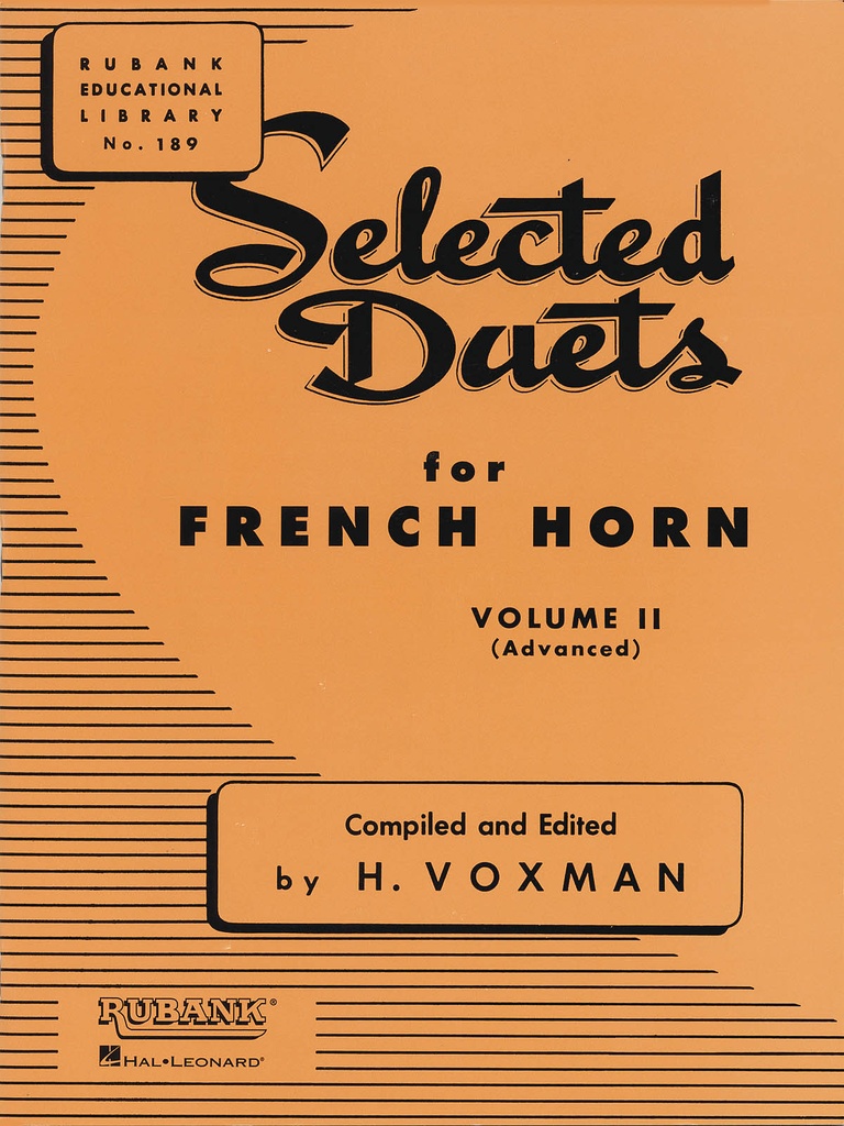 Selected Duets for French Horn - Vol.2