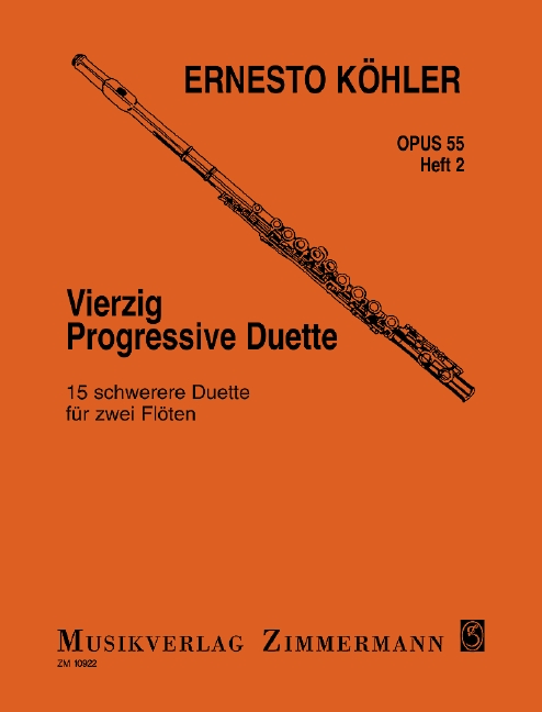 40 Progressive Duette, Op.55 - Heft 2