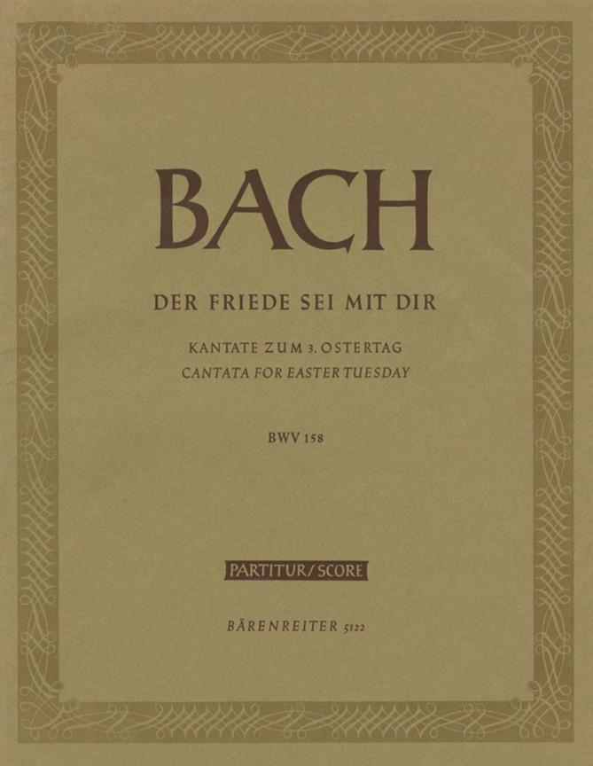 Der Friede sei mit dir, BWV.158 (Full score)