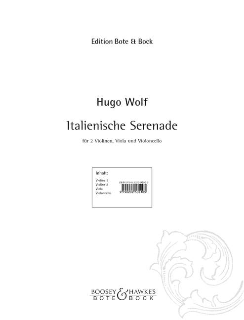 Italienische Serenade (Set of parts)