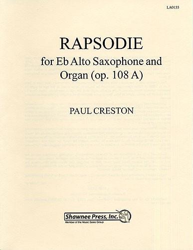 Rhapsodie For Alto Sax And Organ, Op.108a