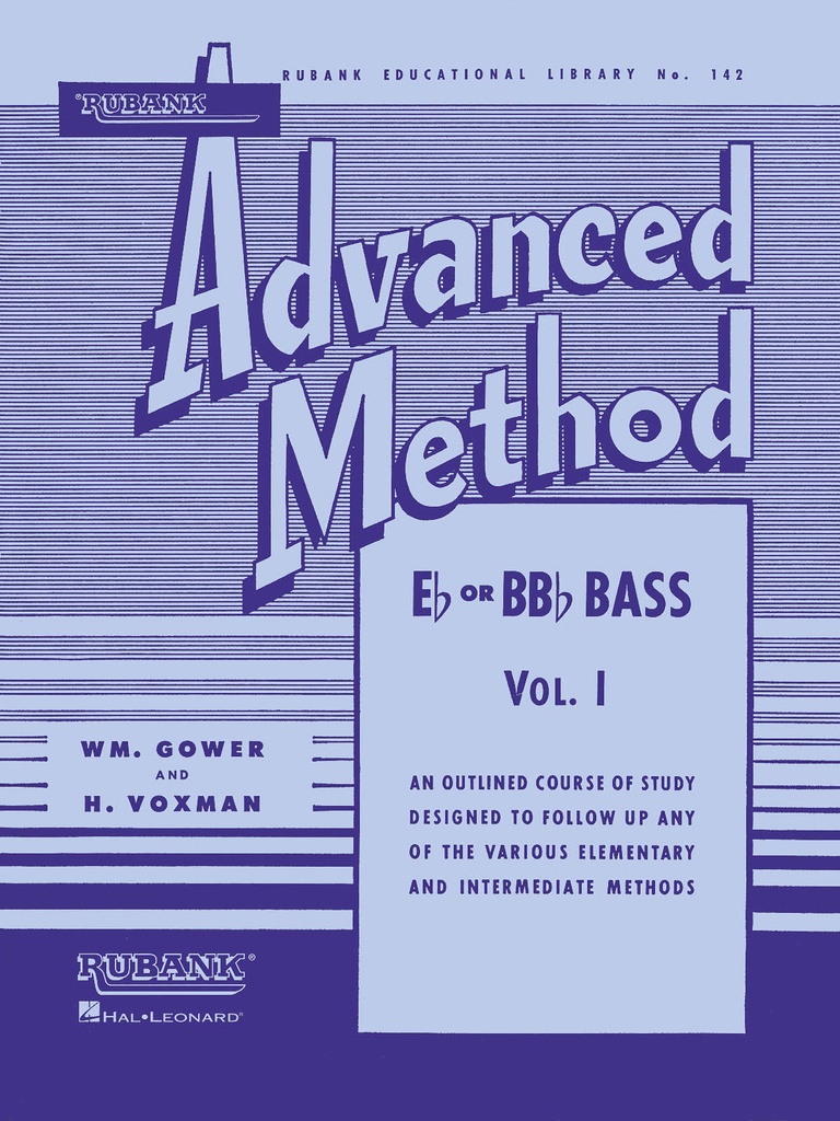 Advanced Method for Eb or Bb Bass - Vol.1