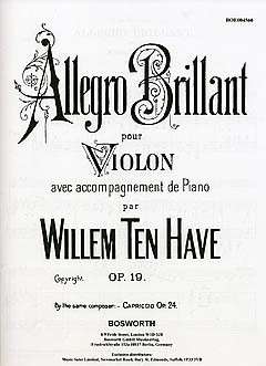 Allegro brillant, Op.19