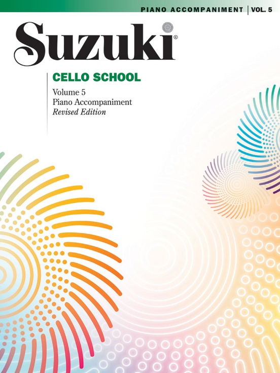 Suzuki Cello School - Vol.5 (Piano accompaniment)