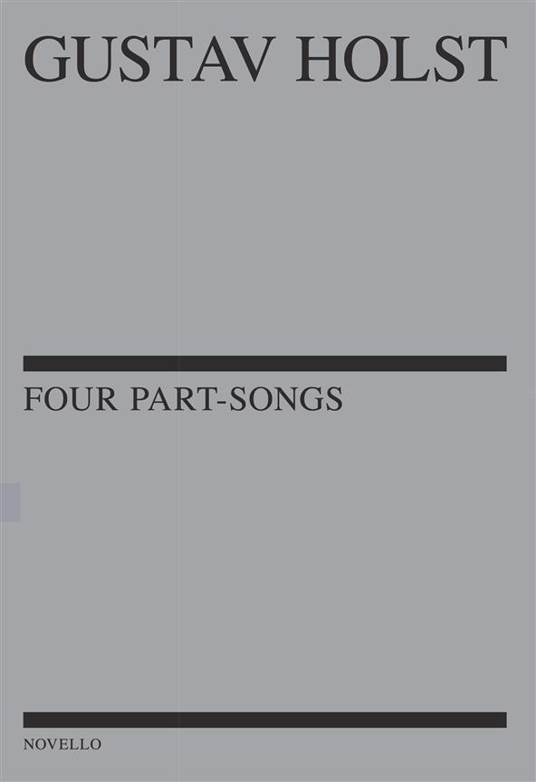 Four-part songs (Vocal score)