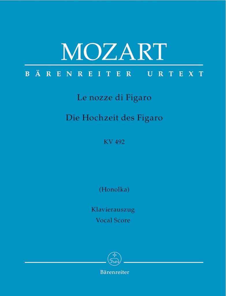 Le Nozze di Figaro (Vocal score paperback)