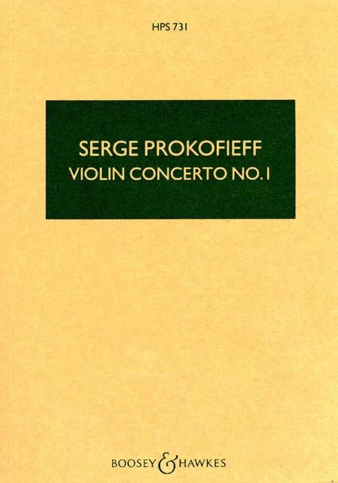 Violin Concerto Nr.1, Op.19 (Study score)