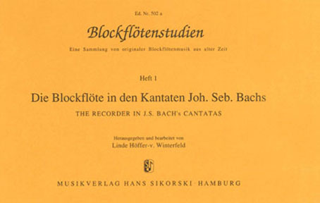 Blockflötenstudien - Vol.1