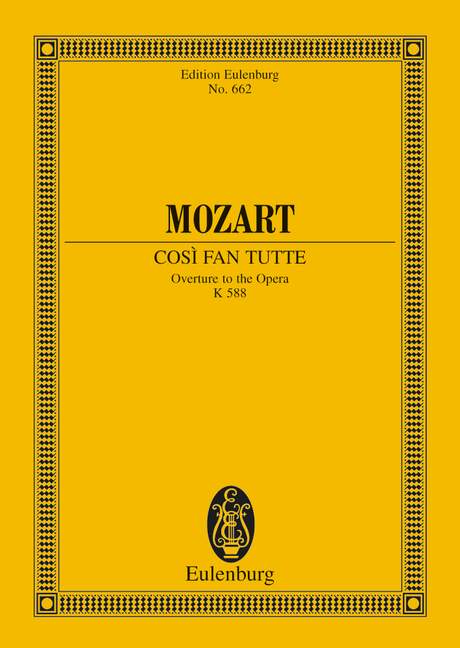 Ouverture Cosi fan tutte (Study score)