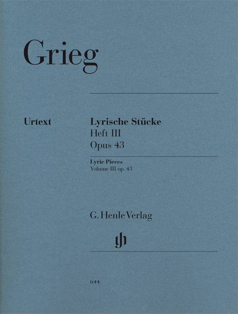 Lyrische Stücke - Heft 3, Op.43