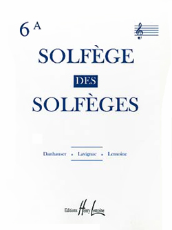 Solfège des Solfèges - Vol.6a (Piano accompagnement)