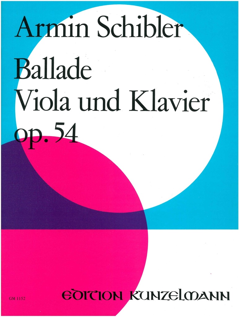 Ballade für Viola und Klavier