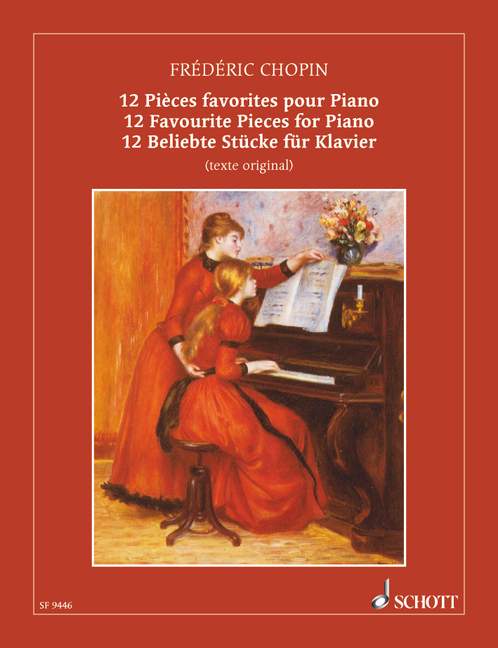 12 Pièces Favorites pour Piano