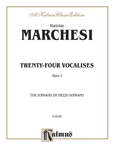 24 Vocalises for Soprano or Mezzo, Op.2