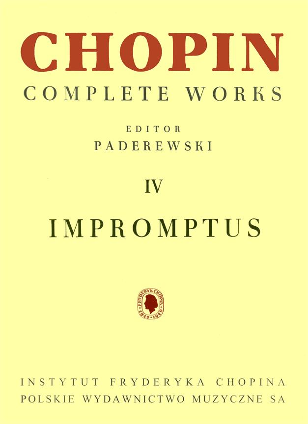 Complete Works - Vol.4 Impromptus