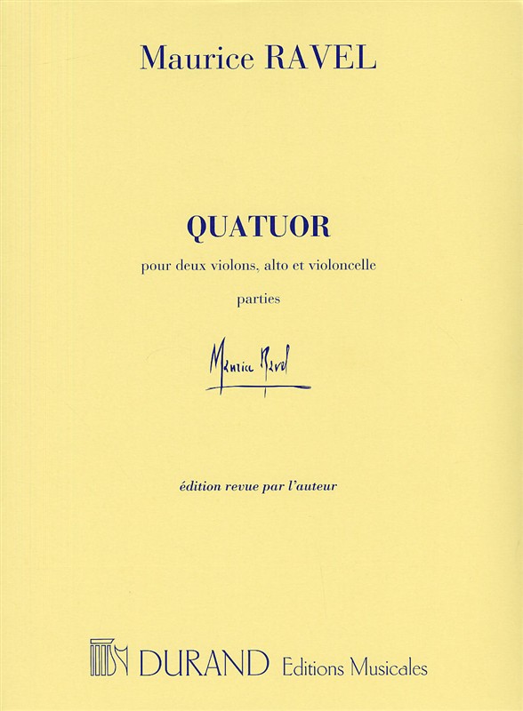 Quatuor en fa (Parties)