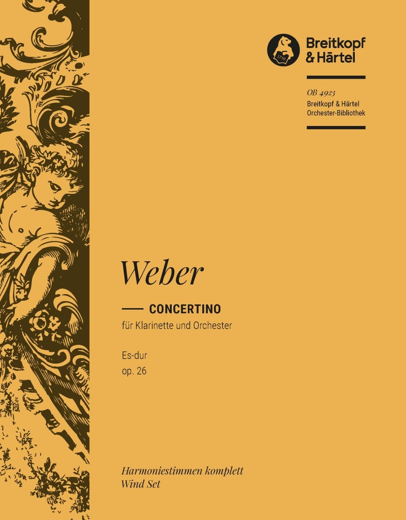 Concertino in Eb major, Op.26 (Wind parts)