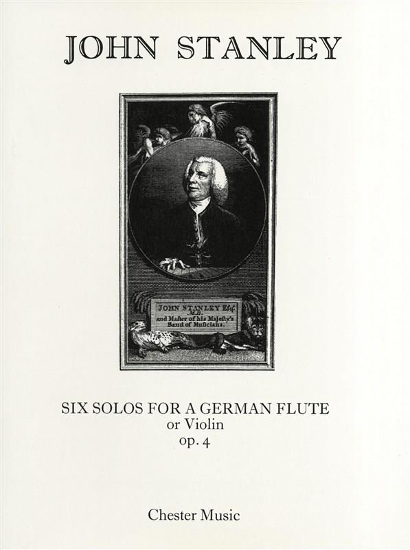 6 Solos for a german flute, Op.4